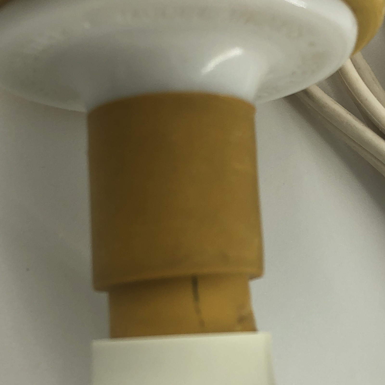 Vintage 1969 Working Norelco Electric Wand Massager MCM Yellow