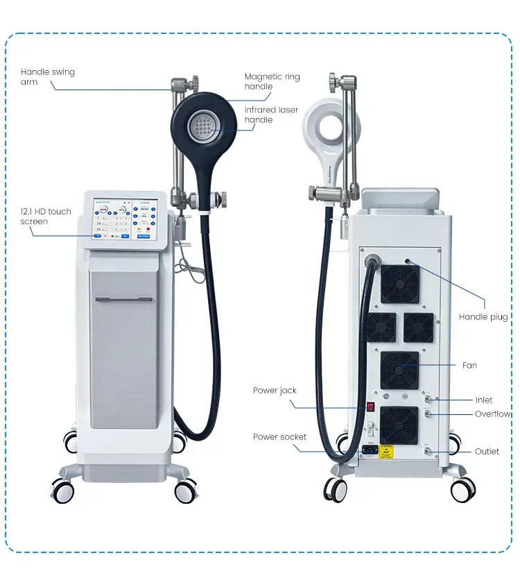 PMST PEMF EMTT Physio Magneto Therapy Magnetic Body Pain Relief Massager Machine
