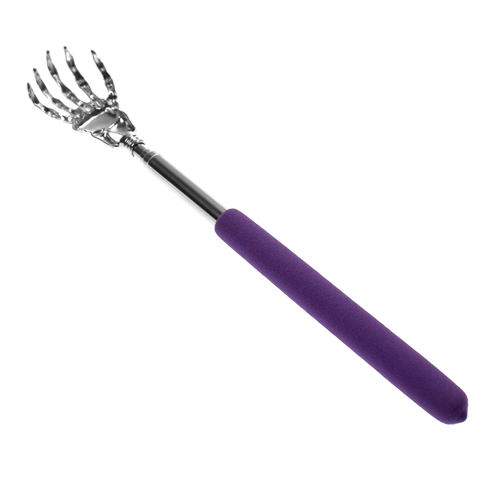 Stainless Steel Back Scratcher Telescopic Scratching Massager Extendable Itch Ol
