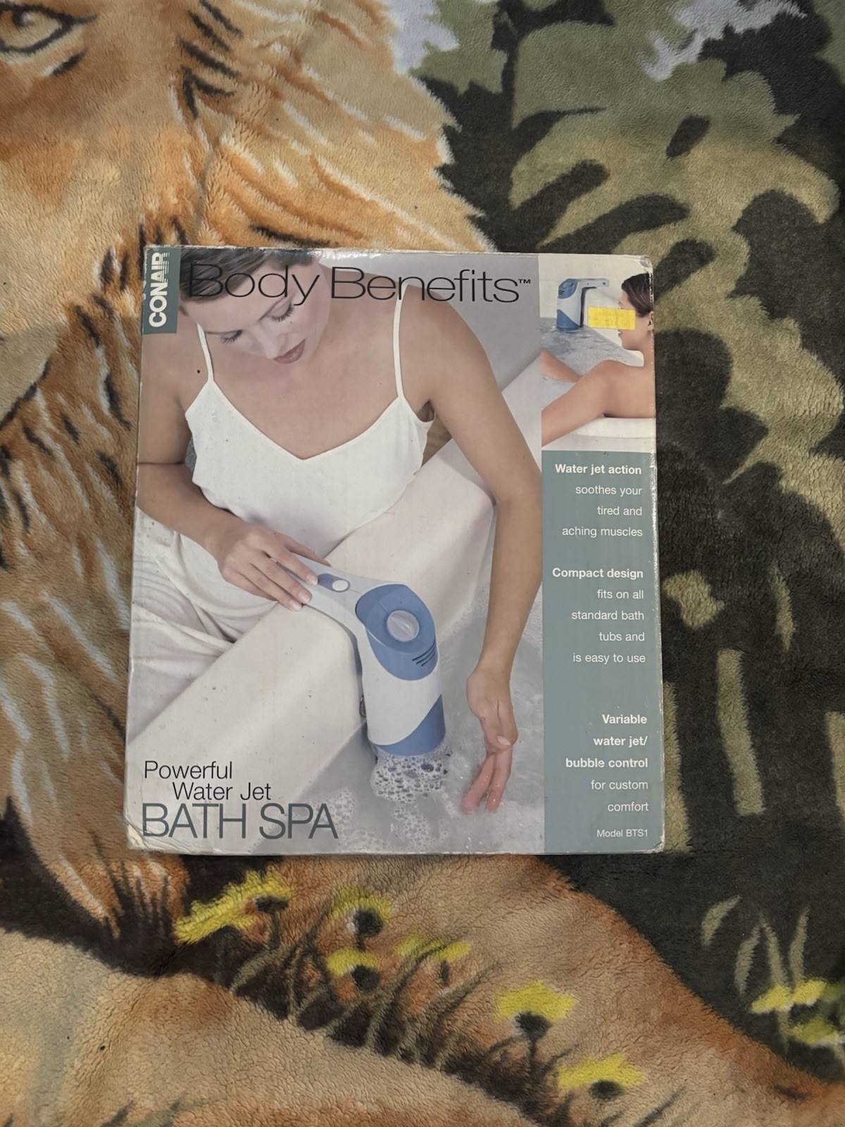 Conair Body Benefits Powerful Water Jet Bath Spa BTS1 OPEN BOX*