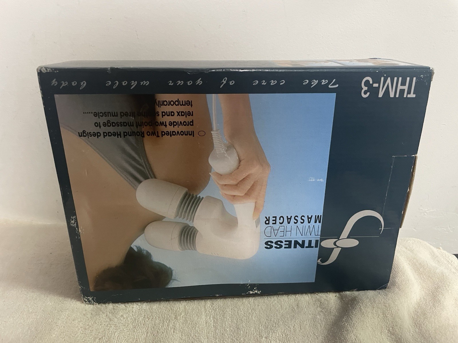 Brand New Biju Fitness Twin Head Massager THM-3 Two Speed 120V-18W FREE SHIPPING