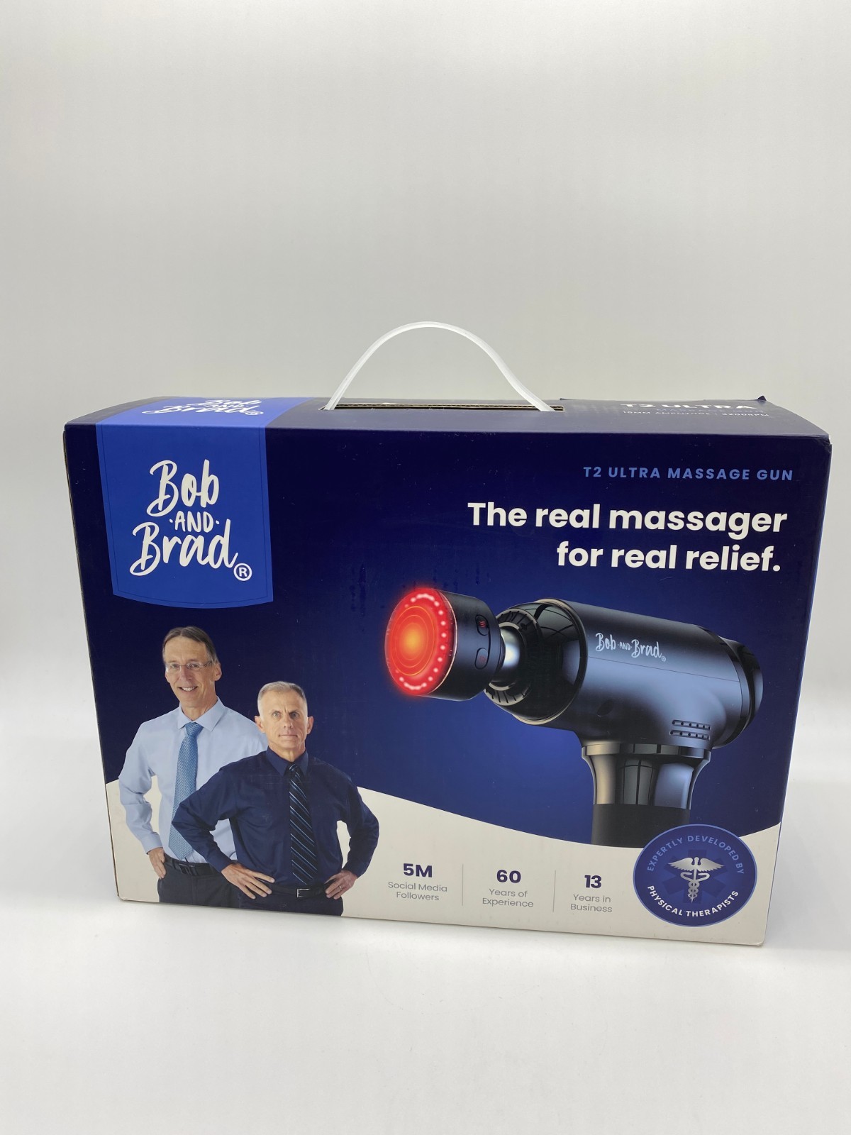 Bob and Brad Massage Gun T2 Ultra New in Box infrared light