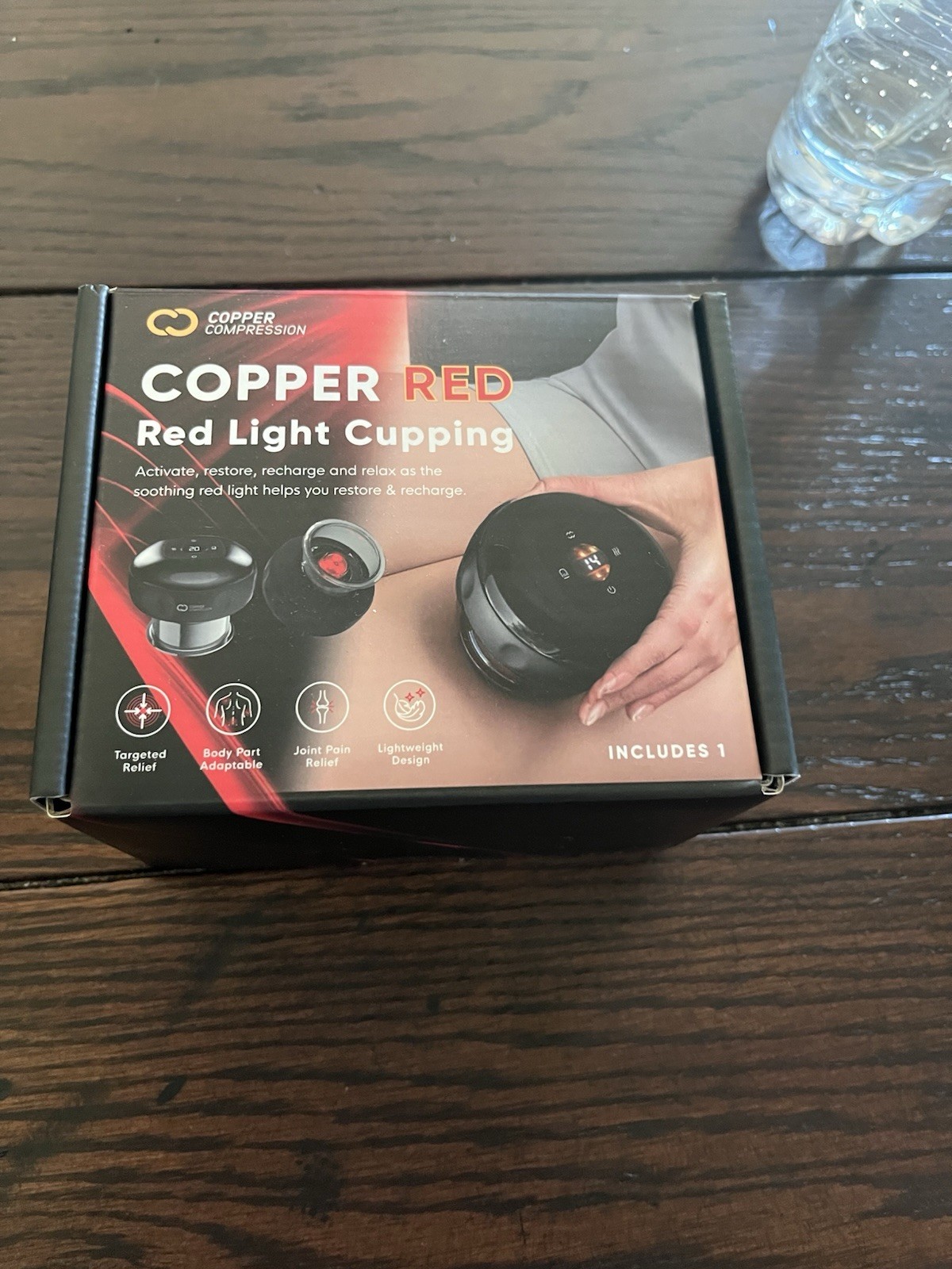 Copper Red Red Light Cupping Device