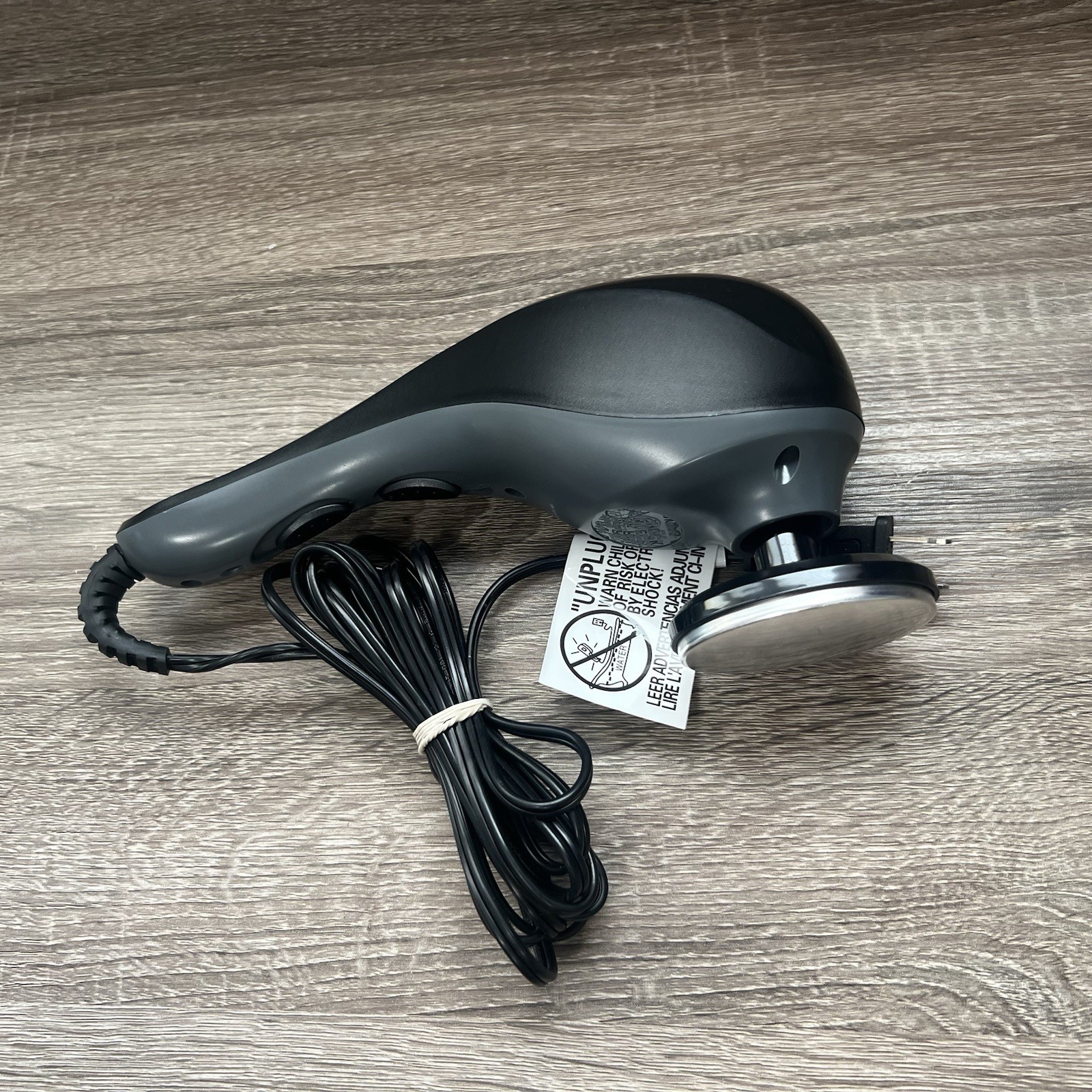 Tzumi FitRx Heat Therapy Massage Gun Handheld Muscle Massager