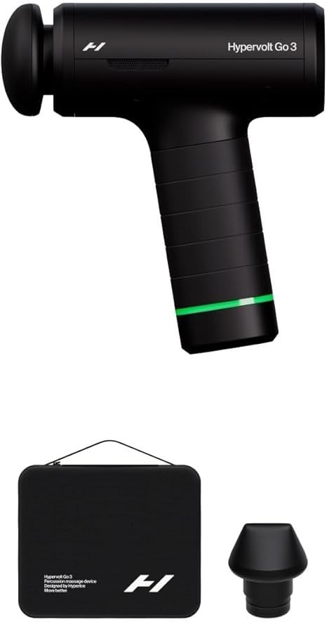 Percussion Massage Gun 5 Speeds 1.6 lb USB-C Charging Quiet Travel Portable