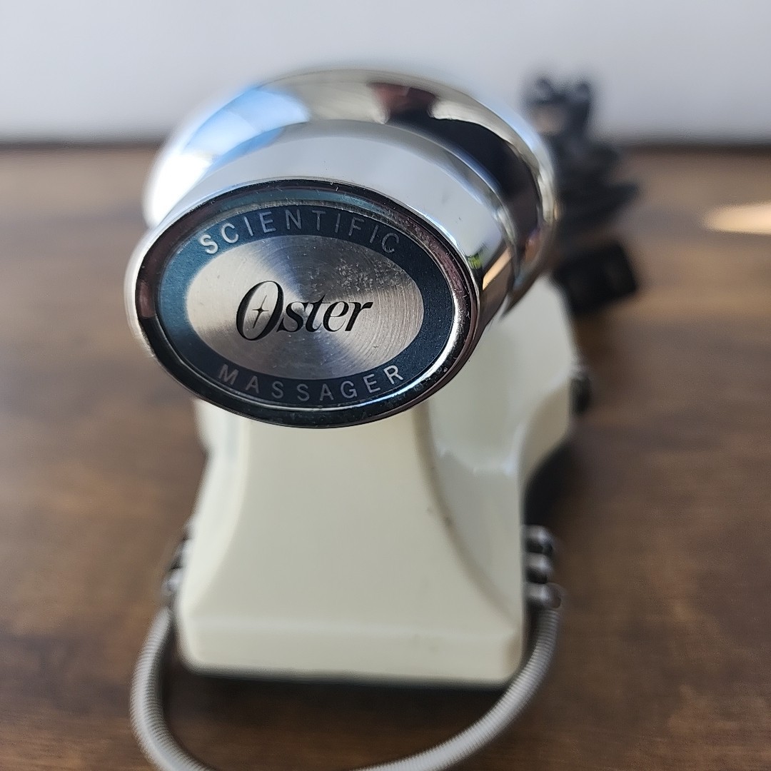 Vintage Oster Scientific Massager Handheld 136-11B Made In USA Tested