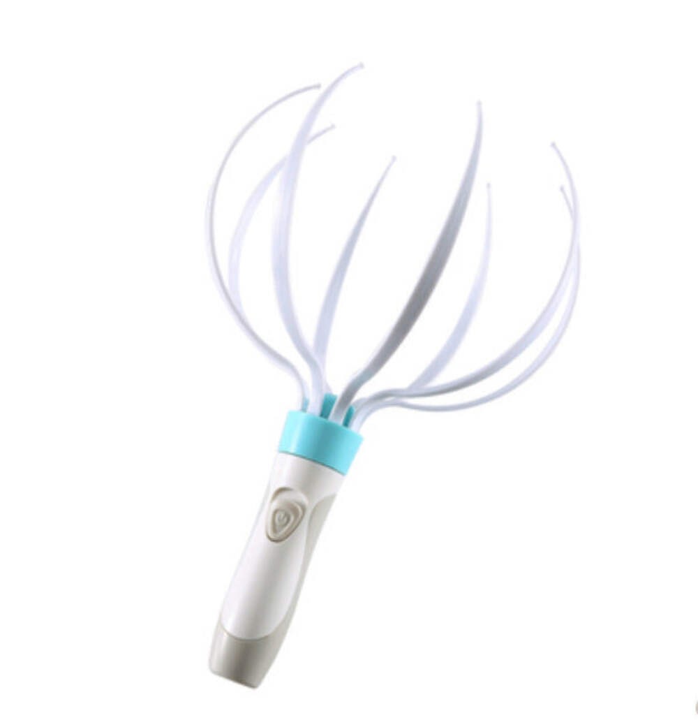 Electric Scalp Massager 8 Claw Vibrating Head Massager USB Rechargeable