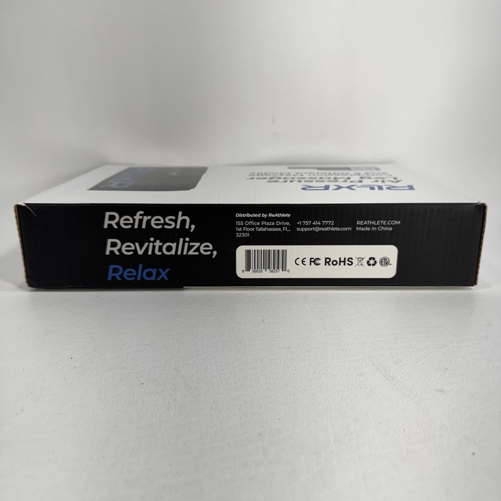 RLXR Reathlete Air Pressure Leg Massager Compression Recovery Device 5 Modes