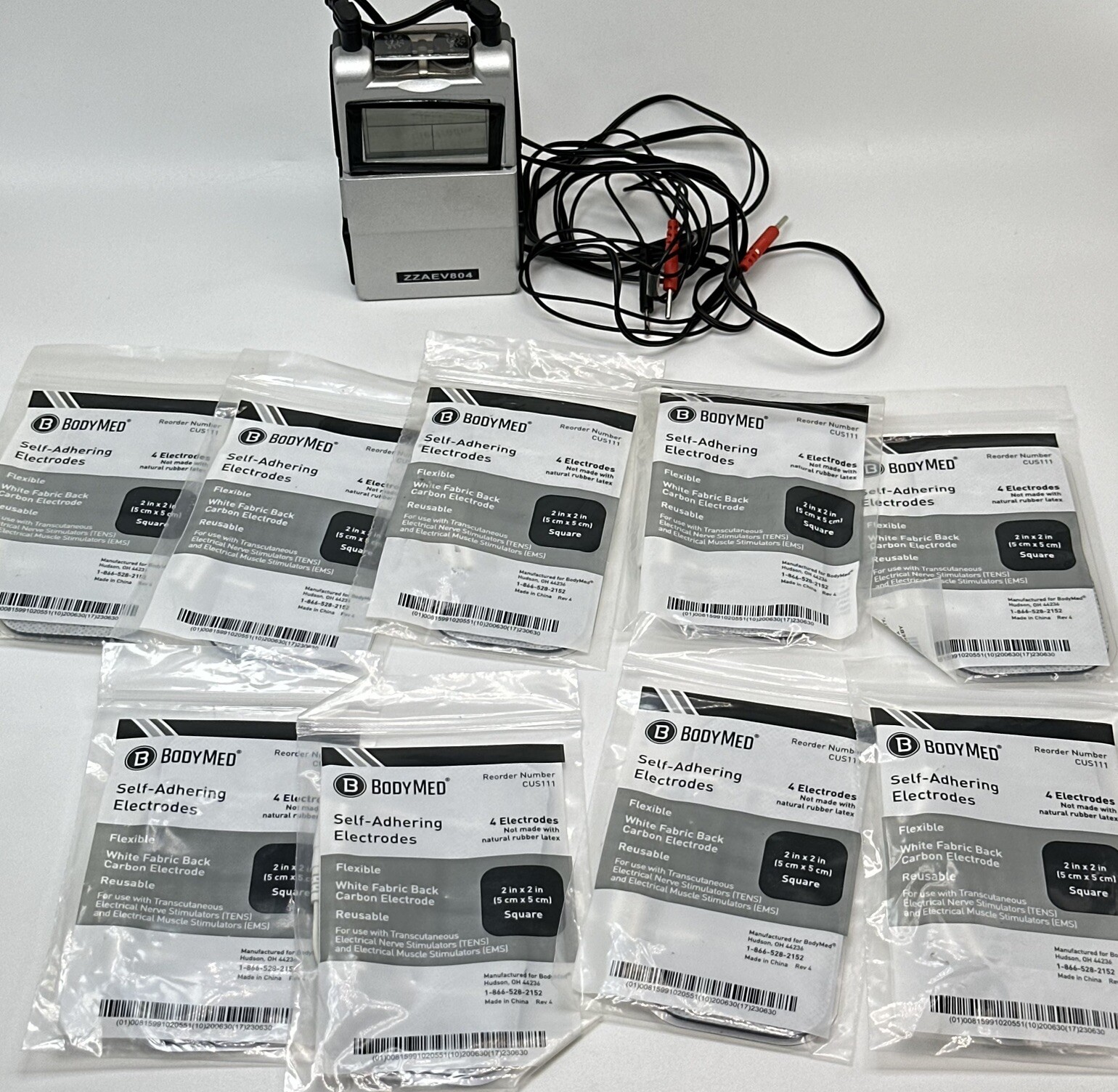 BodyMed® EV8 Digital T.E.N.S. Unit (2 channel) [ZZAEV804]