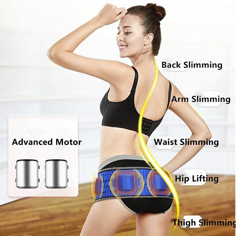 Slimming Belt X5 Times Electric Vibration Massager Machine Fat Burning Equipment