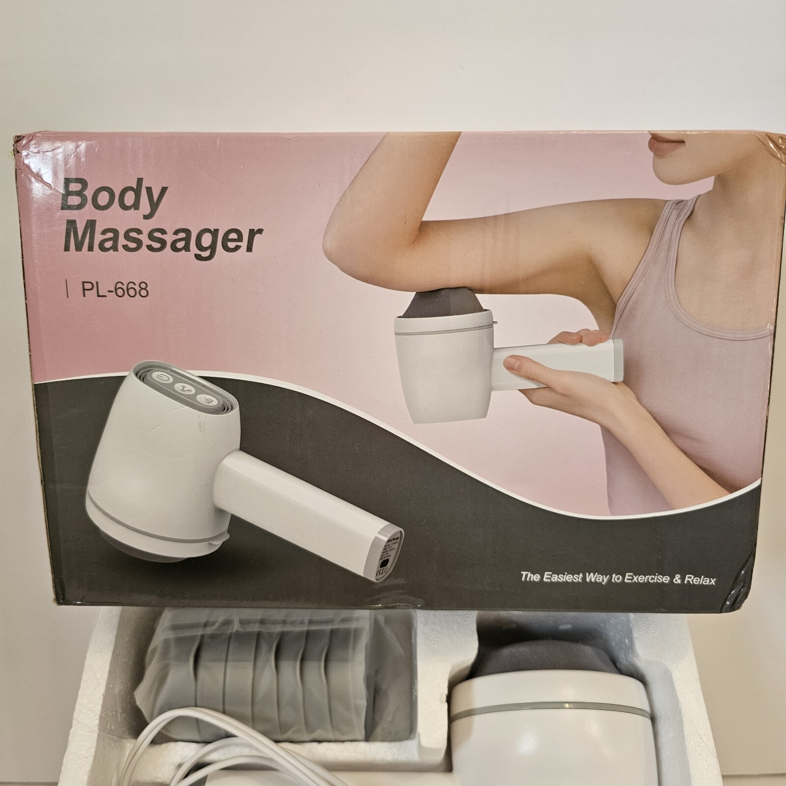 HEAMAVIN Body Sculpting Machine Cellulite Massager with 8 Massage Accessories