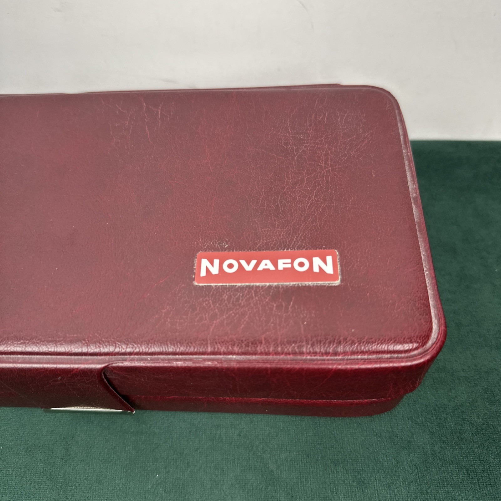 Novafon Type SK 14V Vibration Massager With Case Germany Tested Working
