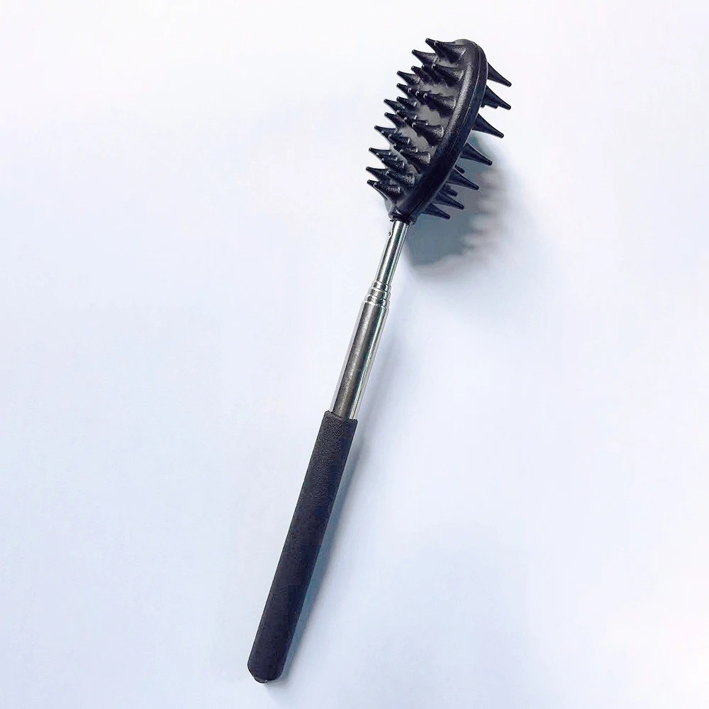 Adjustable Cactus Back Scratcher Massager 2 Spike Sizes PVC Itching Stick