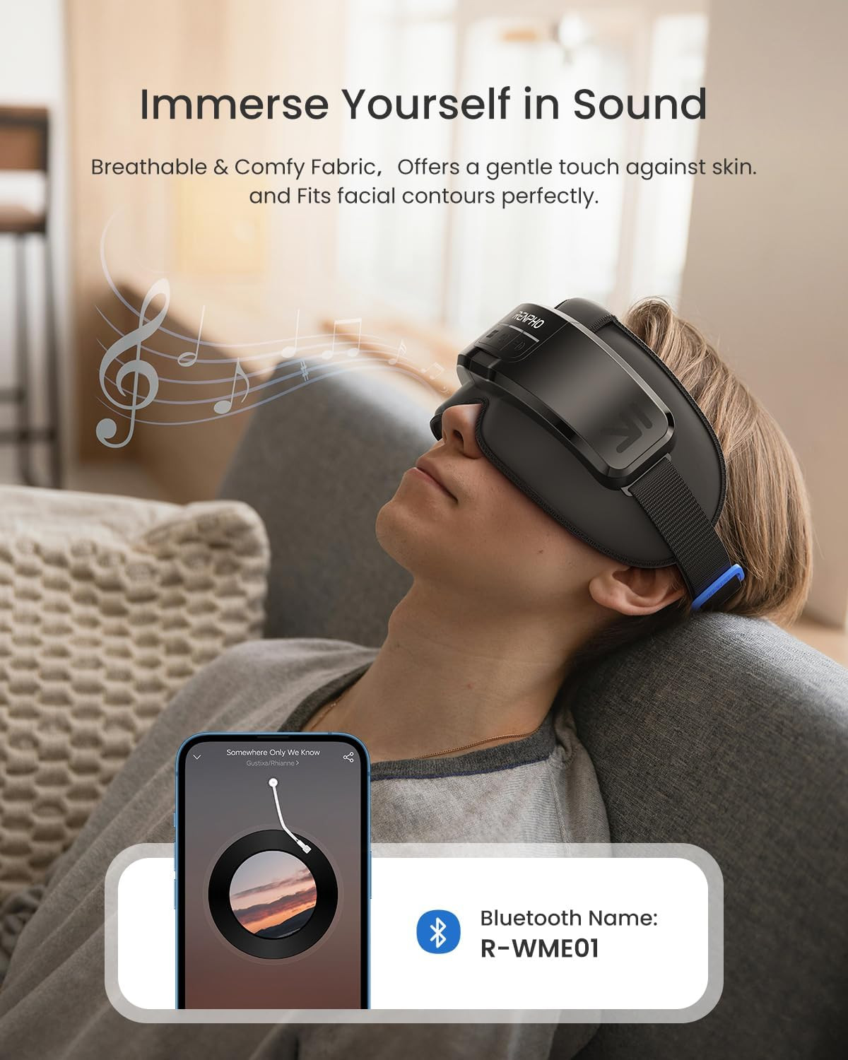 Heated Eye & Head Massager for Migraines – FSA/HSA Eligible Gift Idea