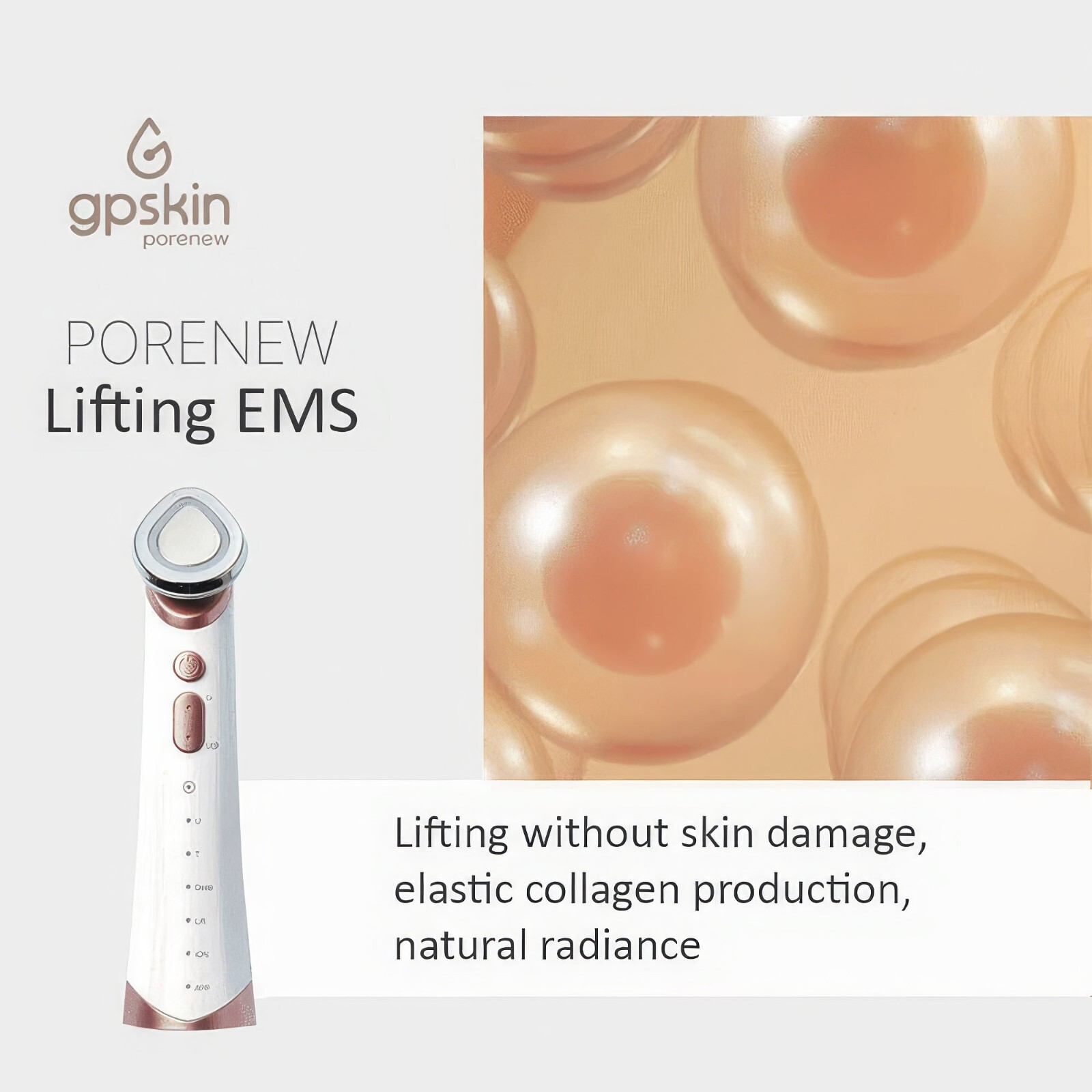 gpskin Porenew Pore Care AI Skin Diagnosis Deep Cleansing Natural Glow Lifting