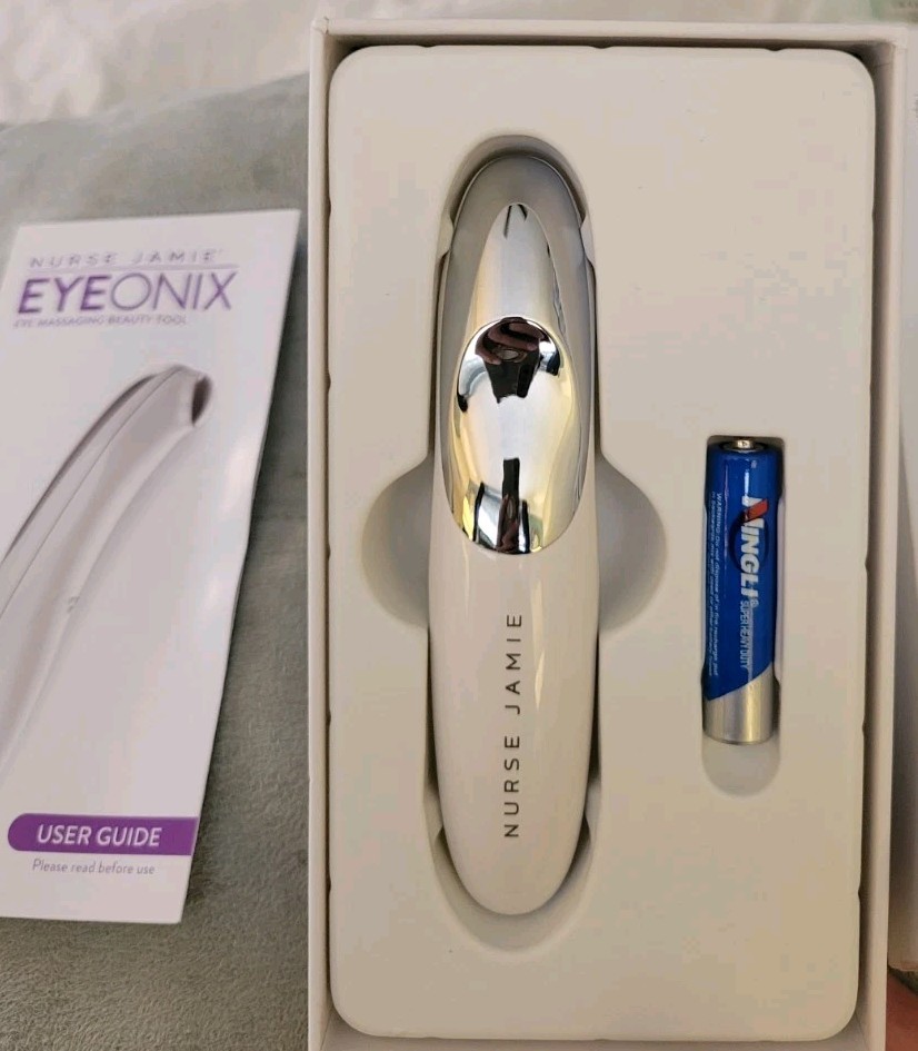 NEW Nurse Jamie EYEONIX Eye Massaging Beauty Tool Brand Reduce Puffy Eye Wrinkle