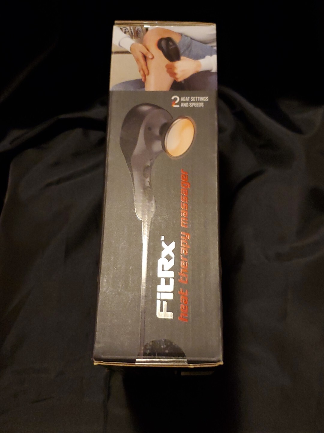NEW Fitrx Heat Therapy Massager Handheld, Heat Therapy Body Massager 2 Speeds