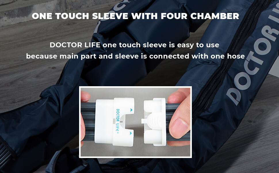 [DOCTOR LIFE] V3max Sequential Air Compression Leg Massager for Circulation