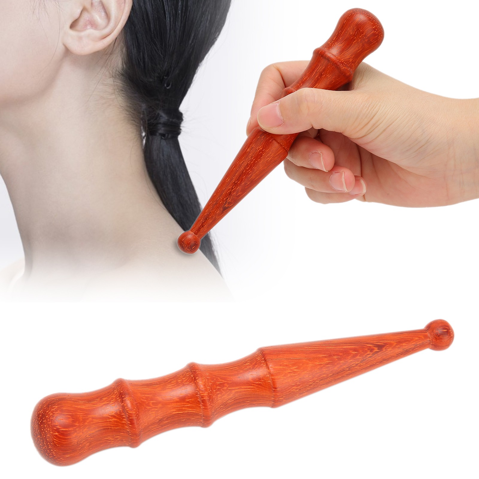 Foot Hand Massage Wooden Stick Traditional Reflexology Hand Foot Body Massag PLM