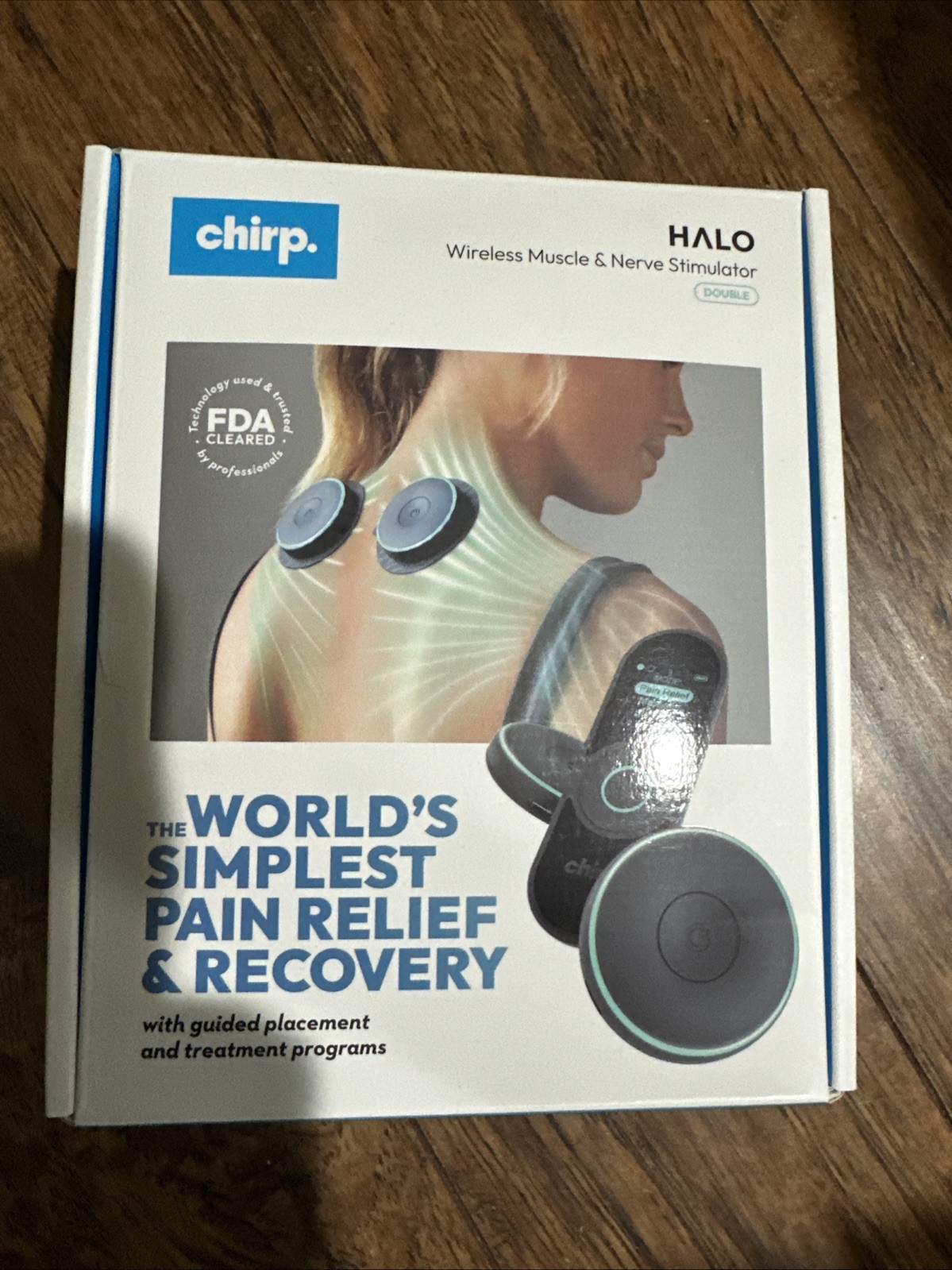 Chirp Halo Double Wireless Muscle And Nerve Stimulator New
