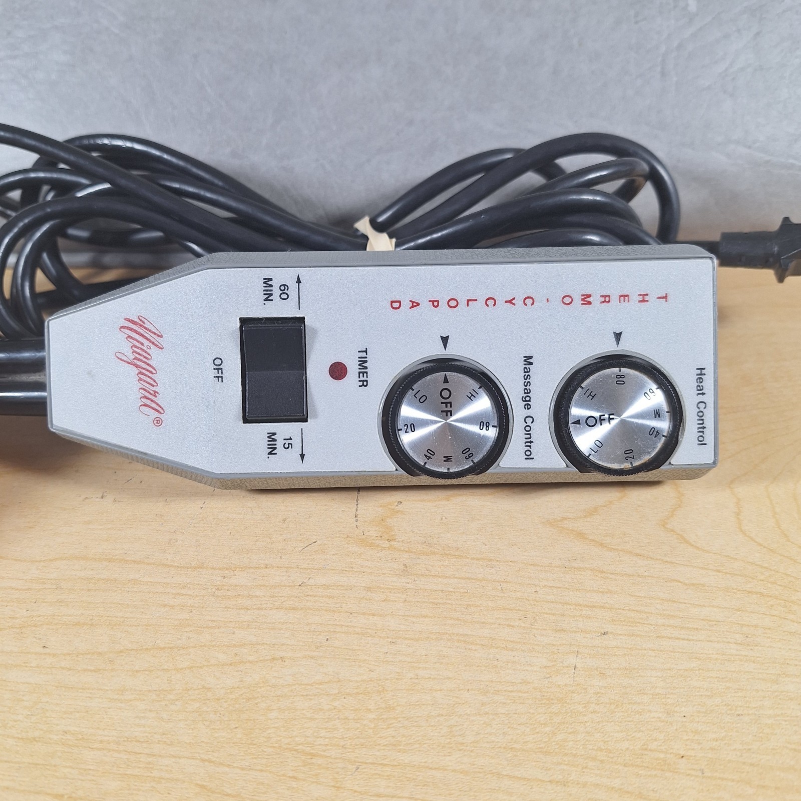 Vintage Niagara Thermo Cyclopad Heat & Cyclo-Massager Tested Works!