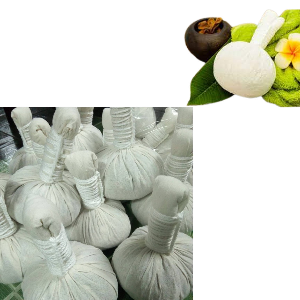 Natural Herbal Therapy Ball Face & Body Spa Relaxation Thai Mass 150 g x12