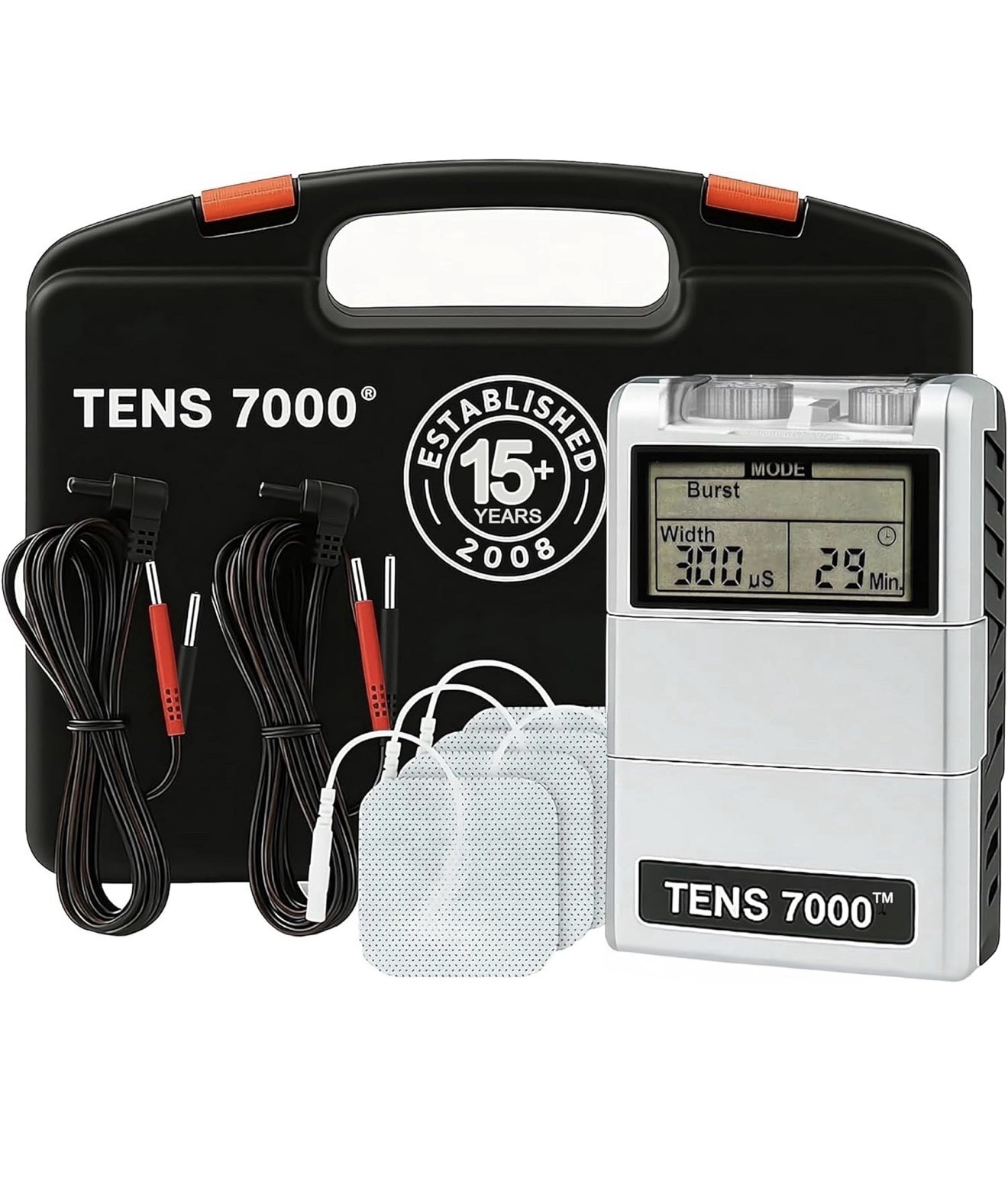 TENS 7000 2nd Edition Digital TENS Unit with Accessories Muscle Stimulator EMS