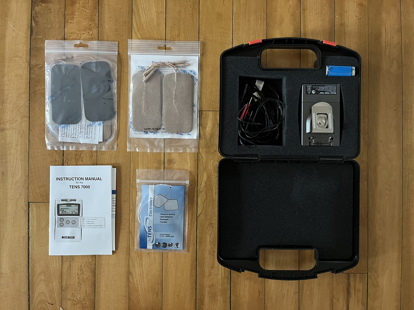 Roscoe TENS 7000 Pain Relief Massage Therapy Electrical Stimulation