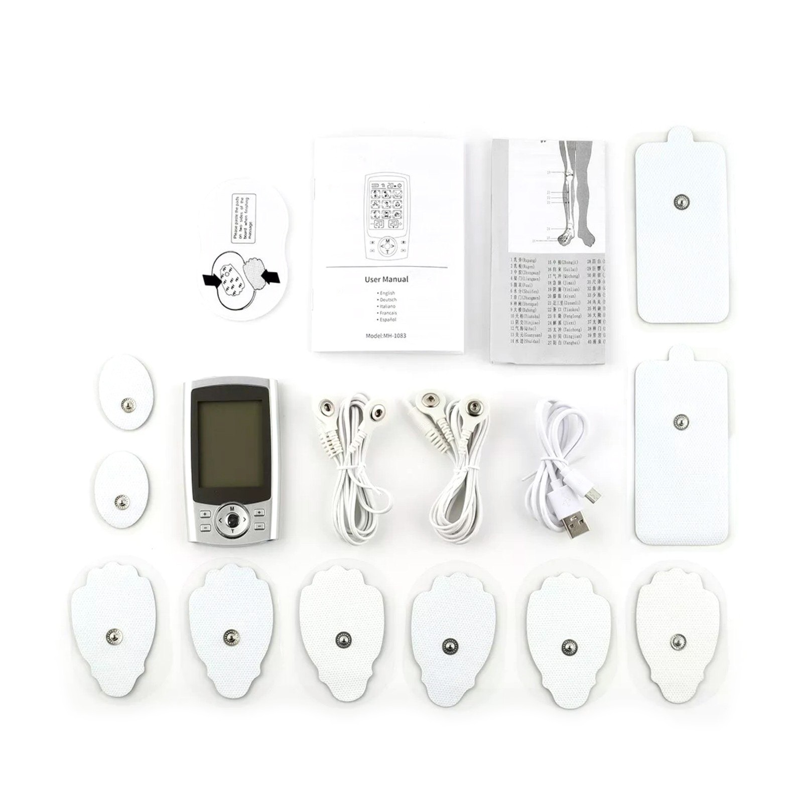36 Modes Tens Unit Muscle Therapy Pain Relief Stimulator Machine Pulse Massager