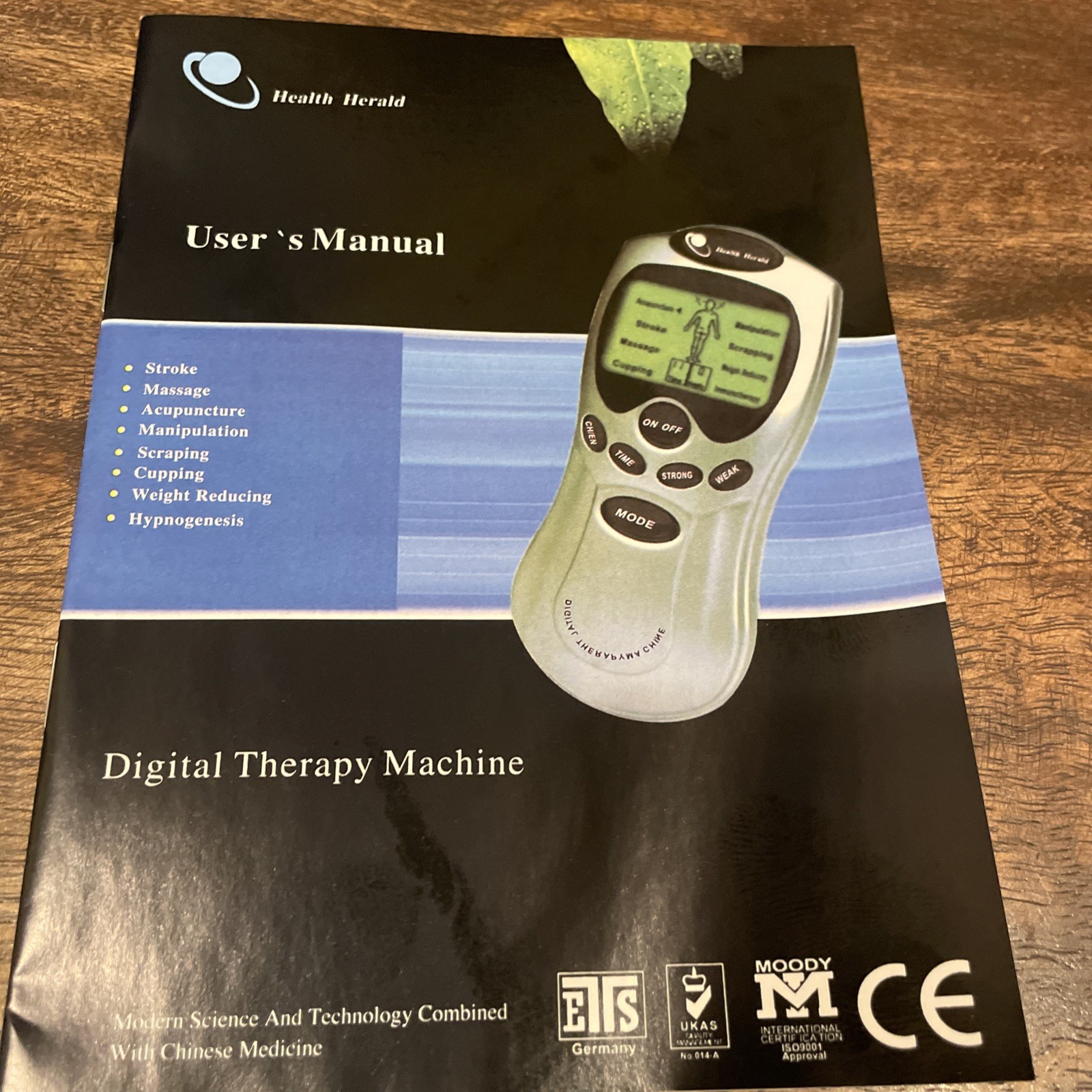 Health Herald Digital Therapy Machine Full Body New FREE SHIPPING