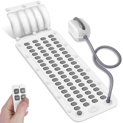 Bathtub Spa Mat Gray 45x17in Noise Reducing Pump