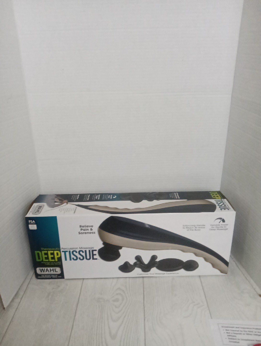 Wahl 4290-300 Deep Tissue Percussion Therapeutic Massager Variable Intensity