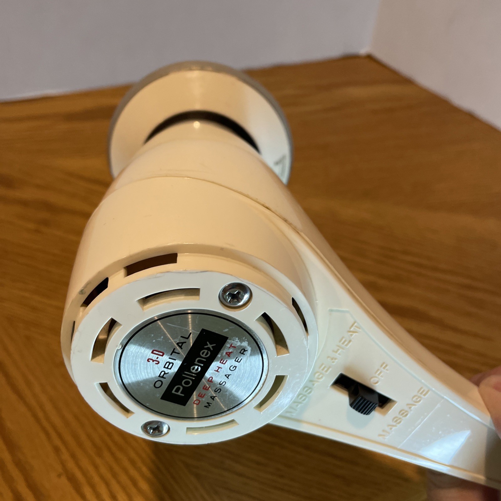 Deep Heat Massager By Pollenex 3-D Orbital Vintage OM-55E *Tested*Works*