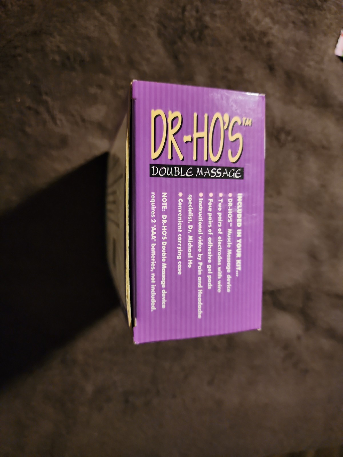 Dr. Ho’s Double Massage Device Electrodes Massager – Pain Therapy- See Photos