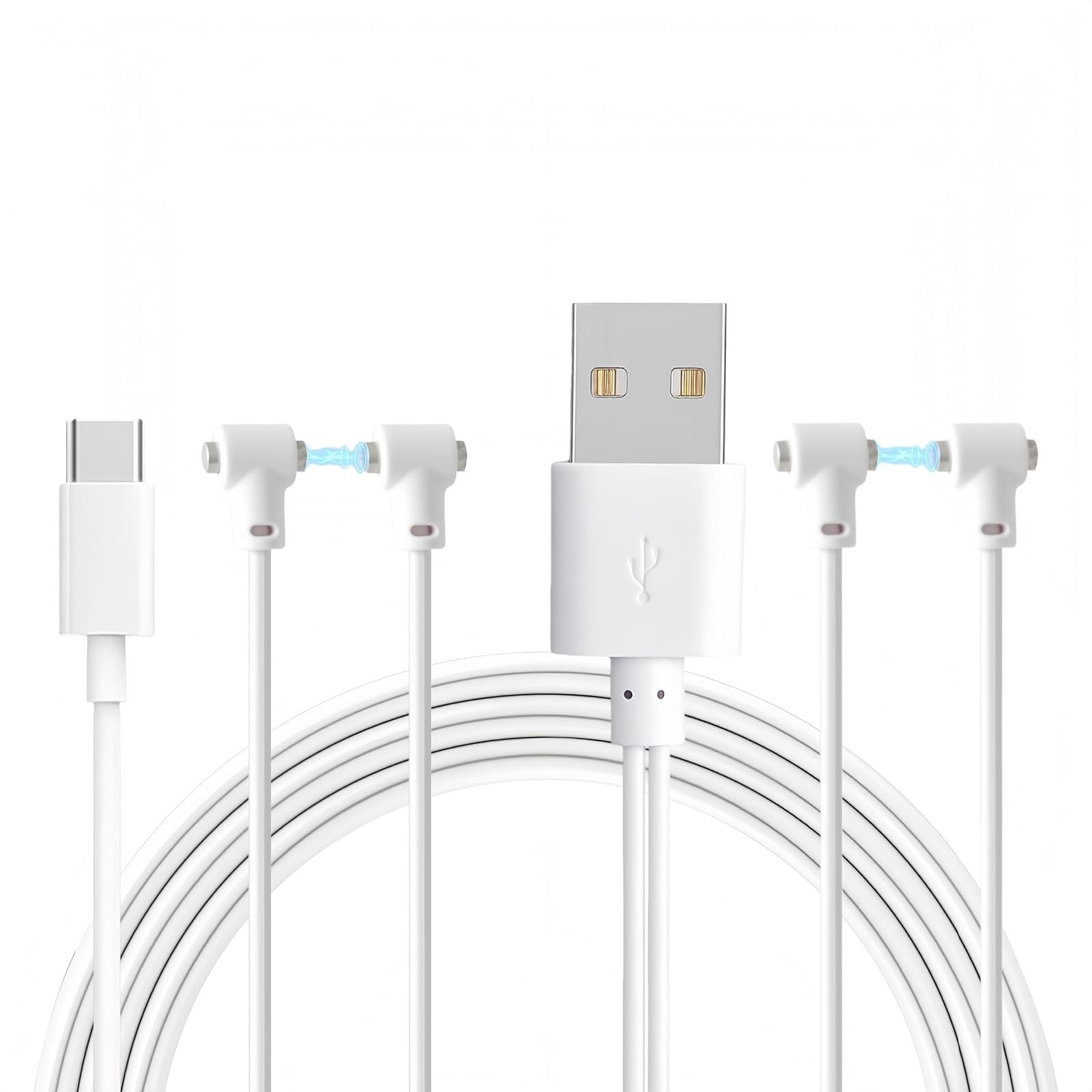 Universal Magnetic Charging Cable for Massagers 80cm USB DC Charger