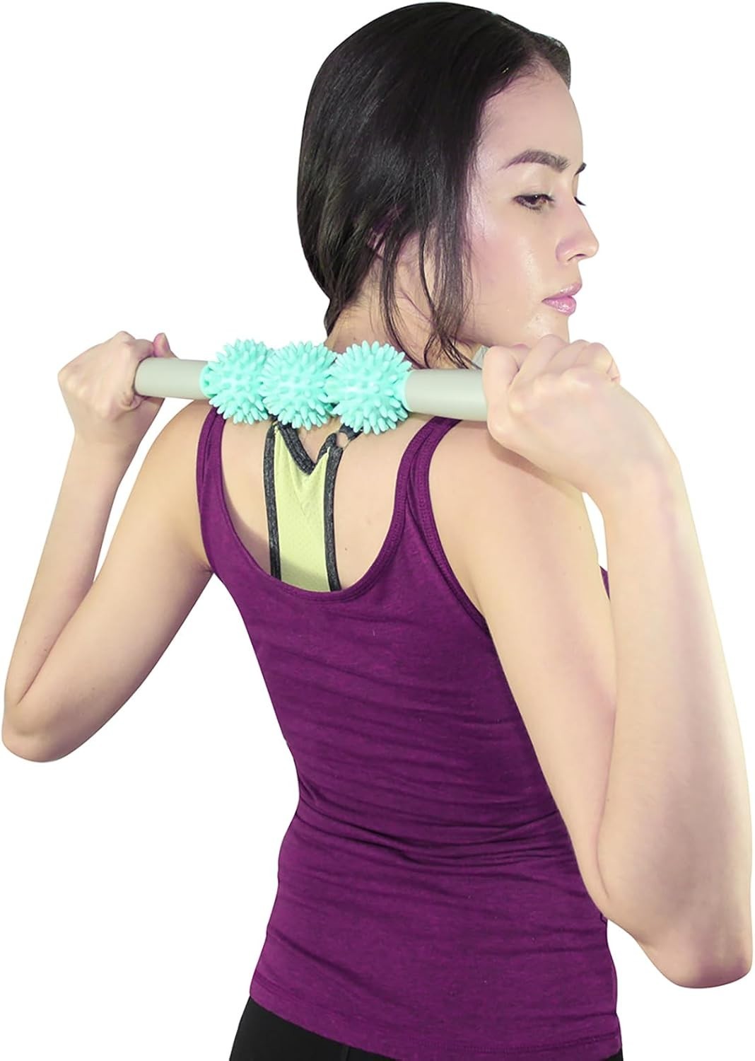 Lightweight Mint Green Fascia Muscle Roller – Enhance Circulation & Relaxation