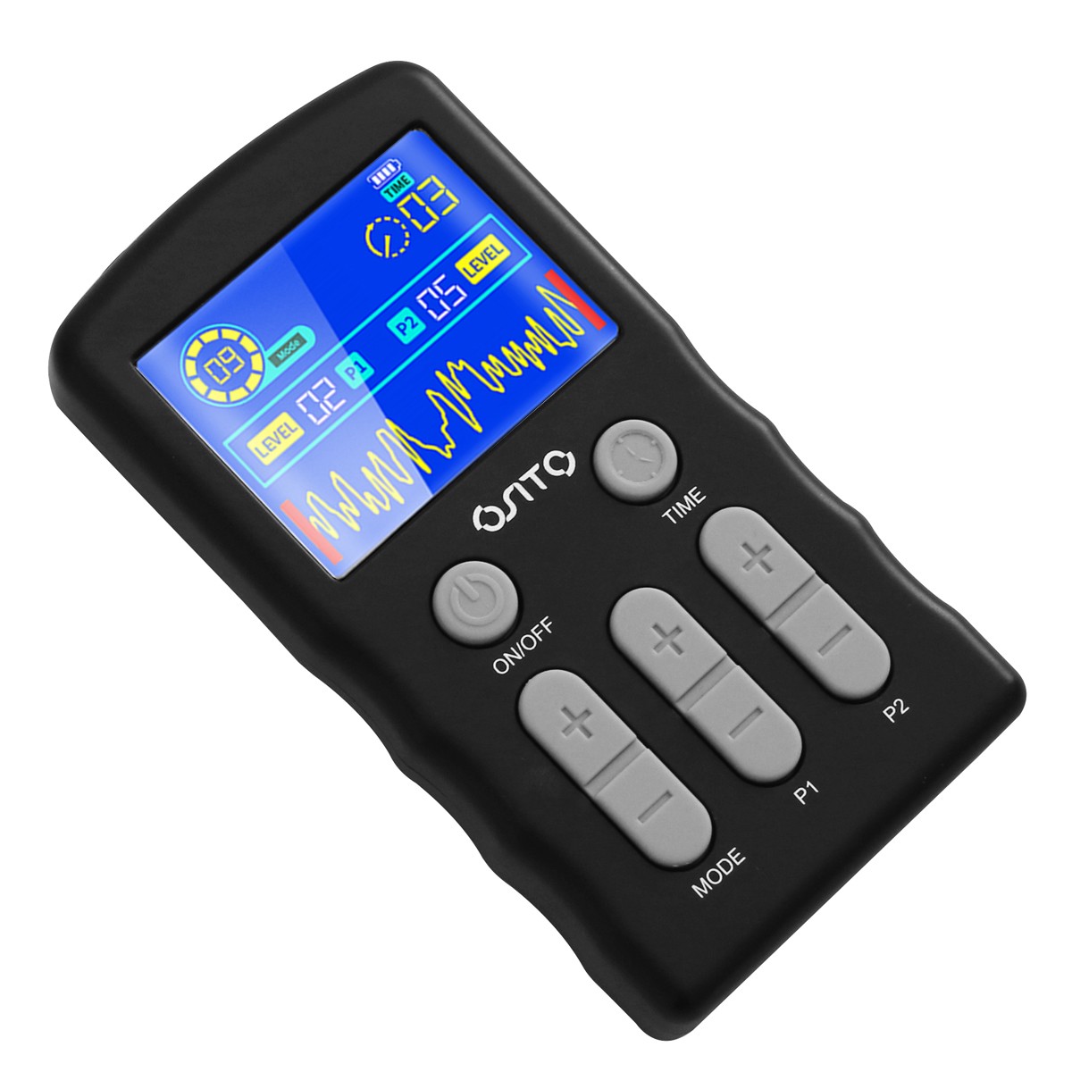 Tens Unit Electric Pulse Massager Muscle Stimulator Therapy Pain Relief Machine