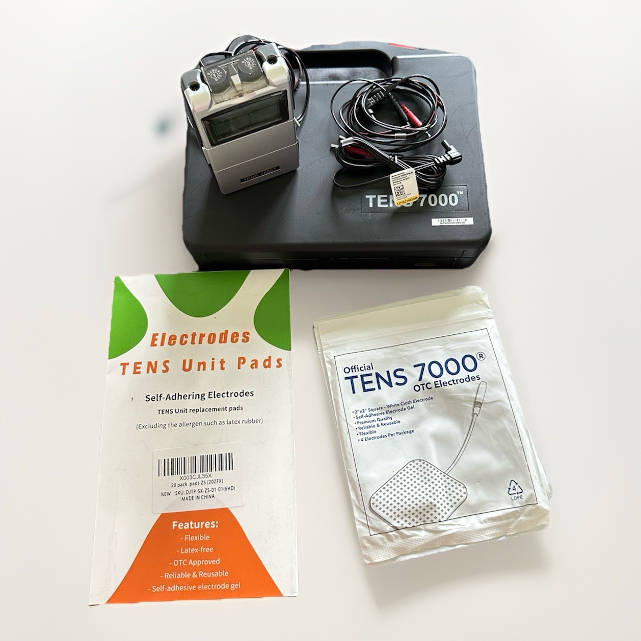 TENS 7000 2nd Edition Digital TENS Unit with Accessories
