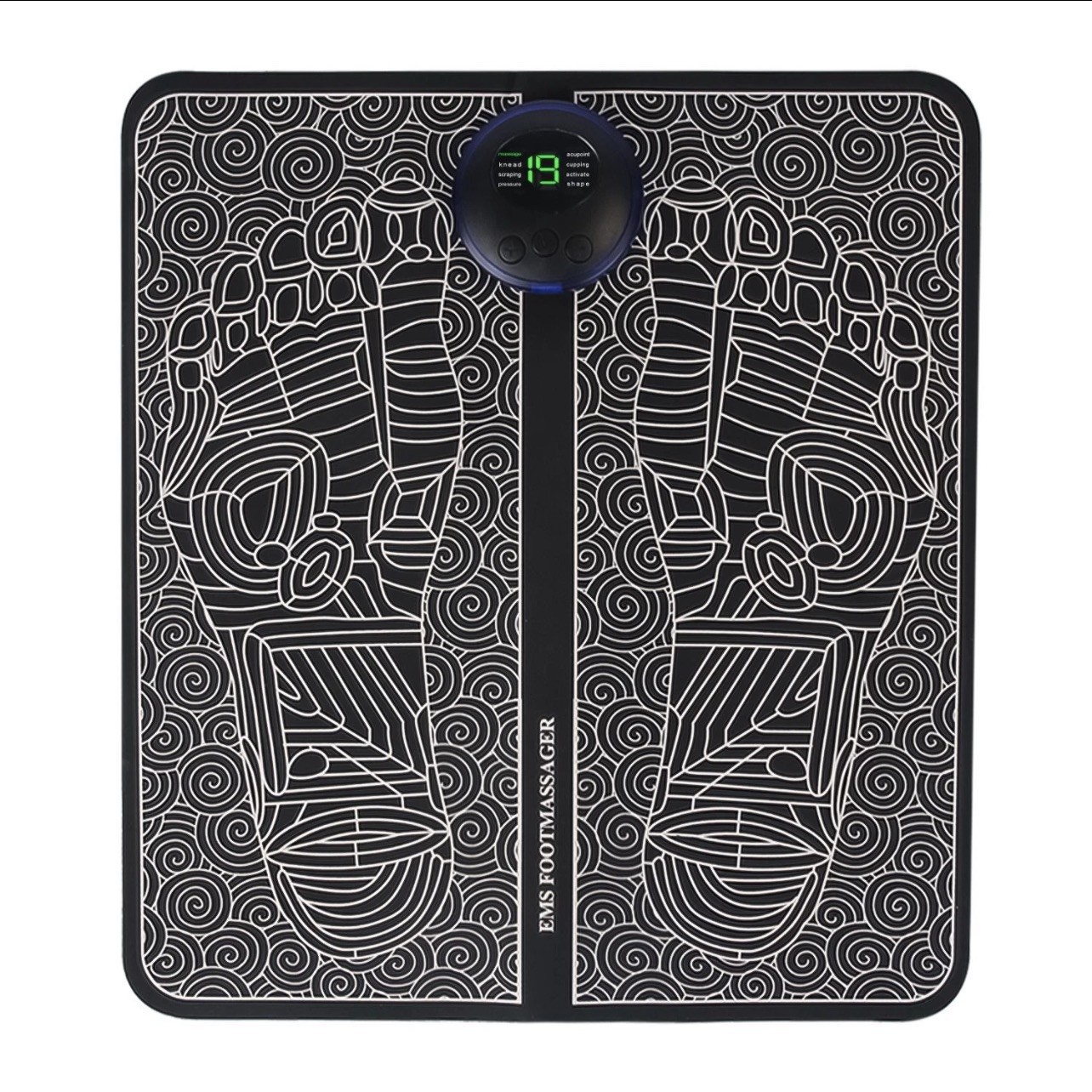 New Electric Foot Massage Pad with 8 Modes and Remote Control