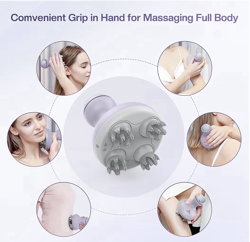 COMFIER Electric Scalp Massager with Mutlti-Modes Vibration Gently Used