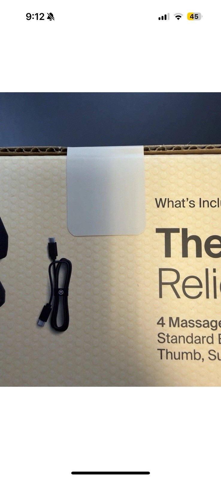 Therabody Theragun Relief Percussive Massage Gun Navy Special Edition Bundle