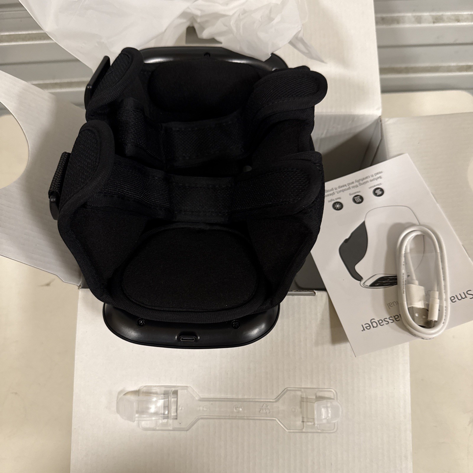 Wireless Knee Massager w/ Heat Vibration Infrared Relief – Rechargeable 3000mAh