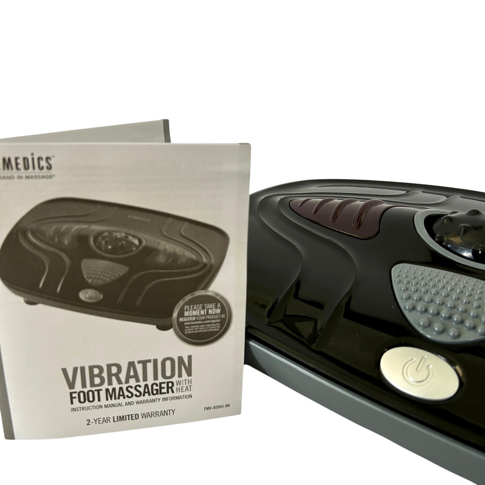 NEW Homedics Vibration Foot Massager with Heat #1 in Massage Health Foot Care