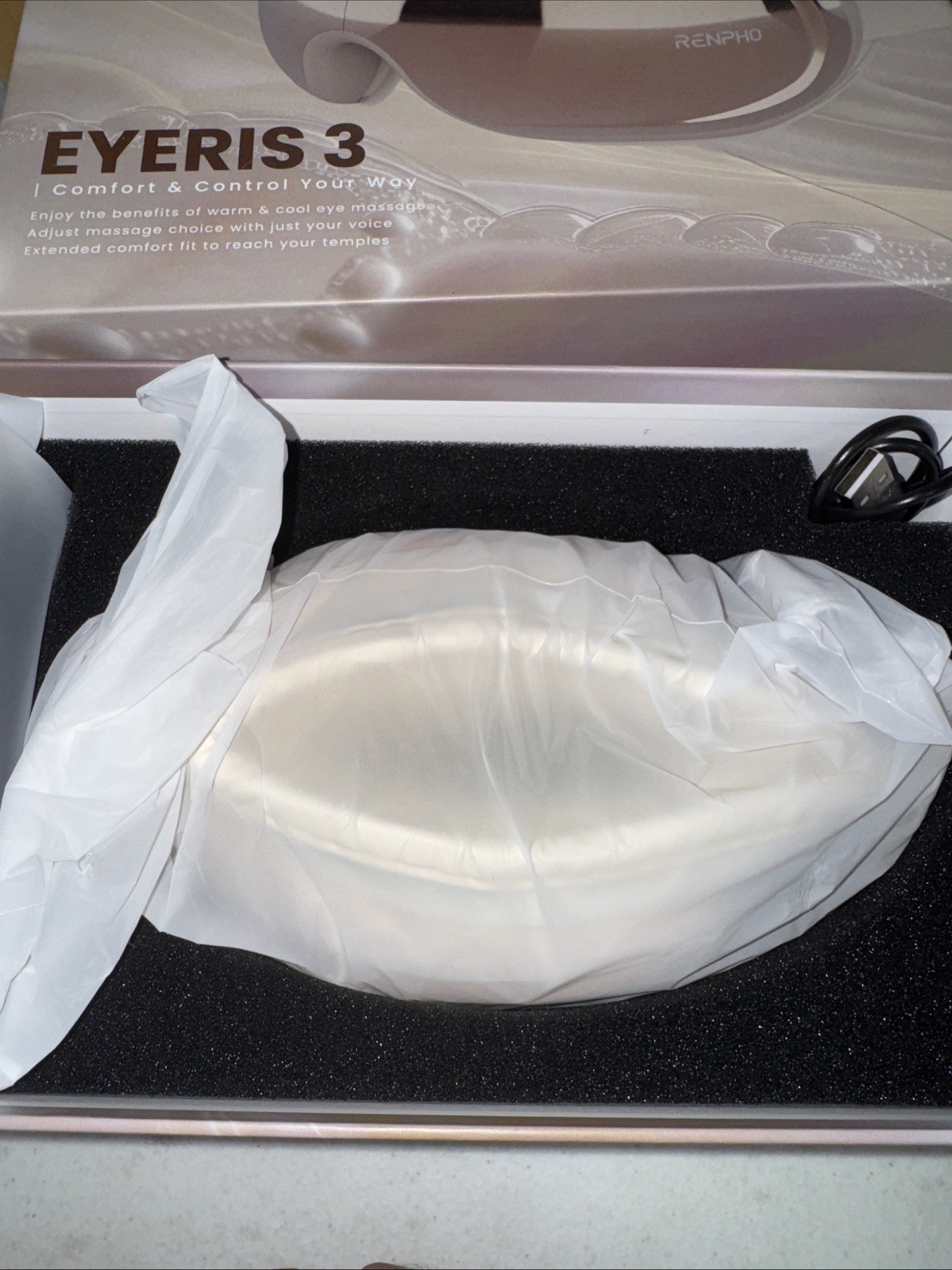 RENPHO Eyeris 3 Eye Massager with Voice Control
