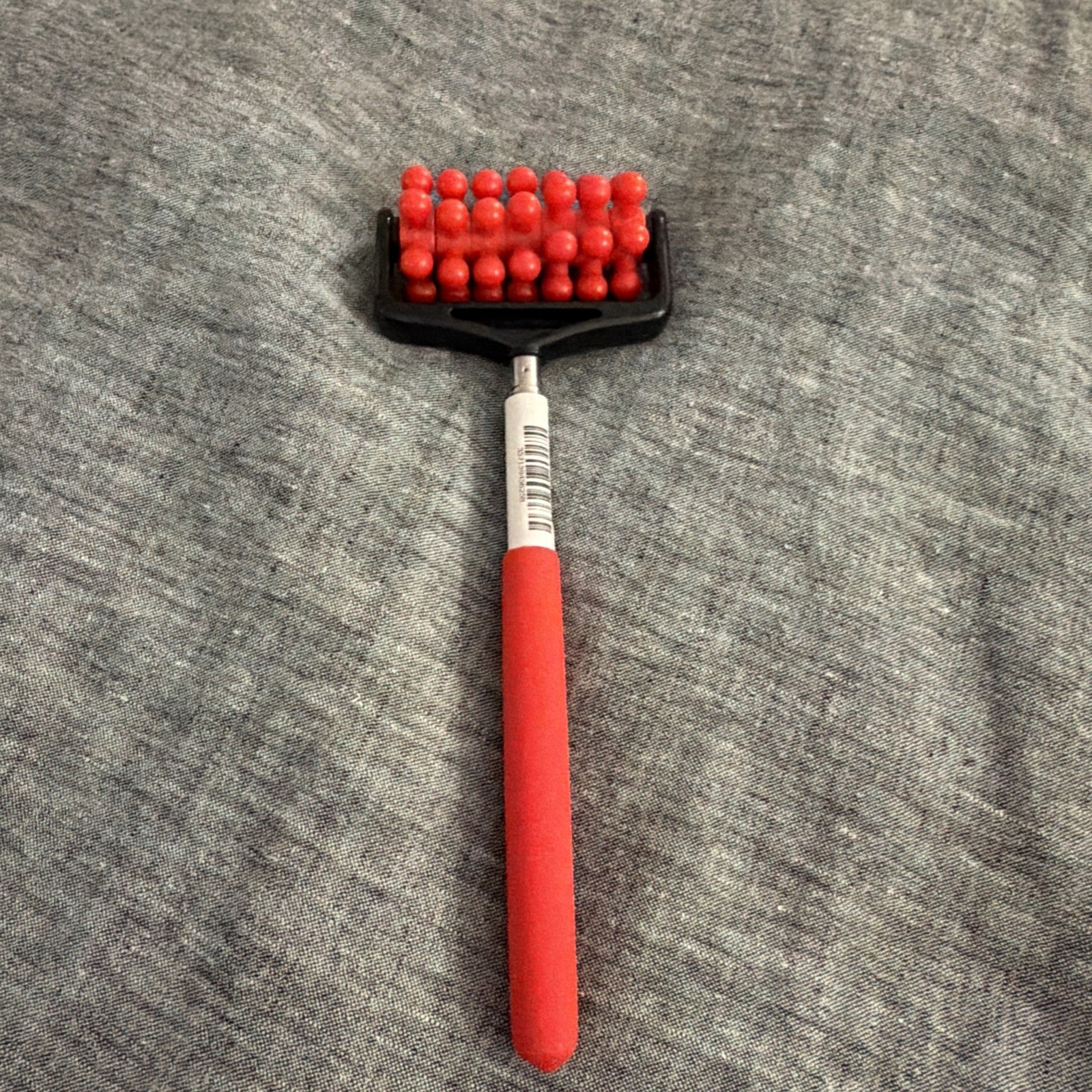 Hand Held Extendable Roller Massager 23″ Green OR Red Or Blue Color Novelty Gift