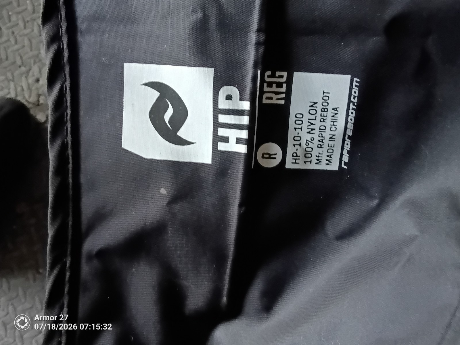 Rapid Reboot HIP Air Compression Black HP-10-100