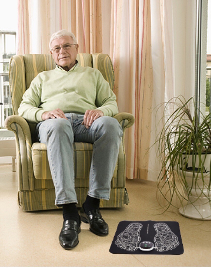 Phixnozar EMS Foot Massager Mat with 8 Modes and 19 Intensity Levels