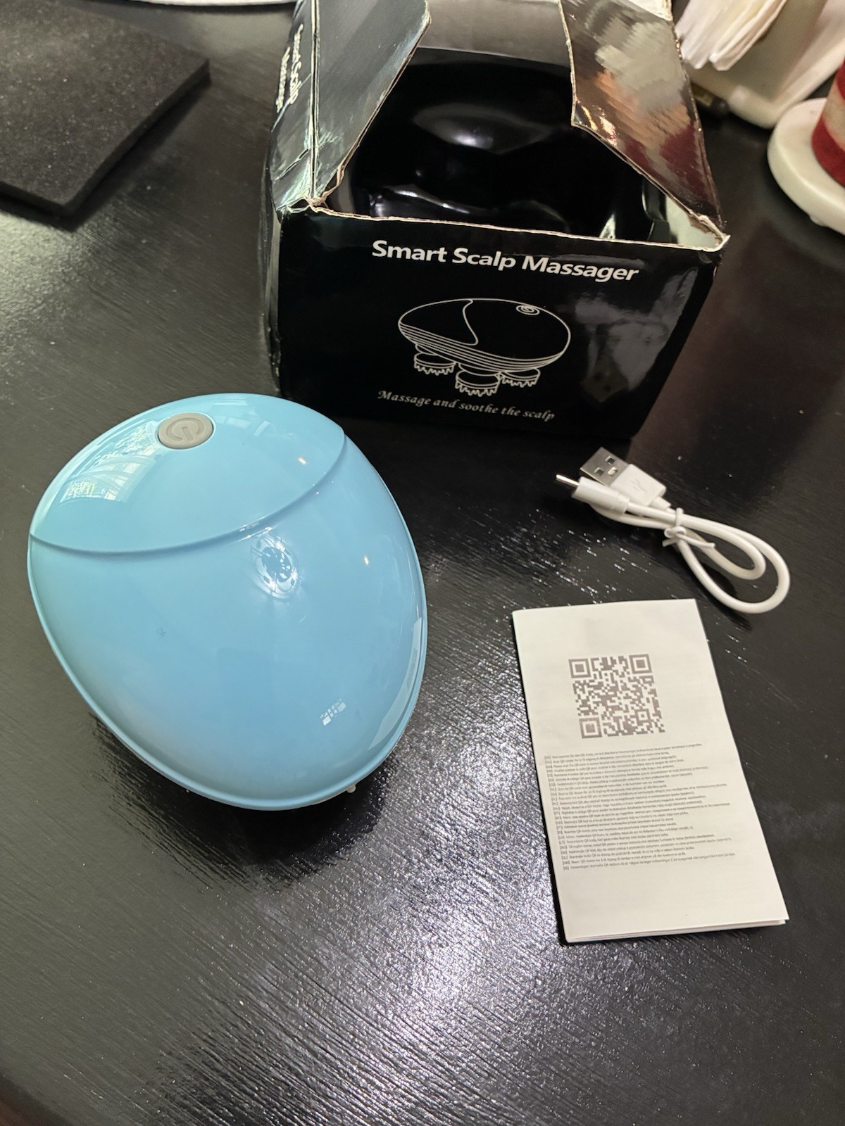 Smart scalp massager 5v with USB Charger