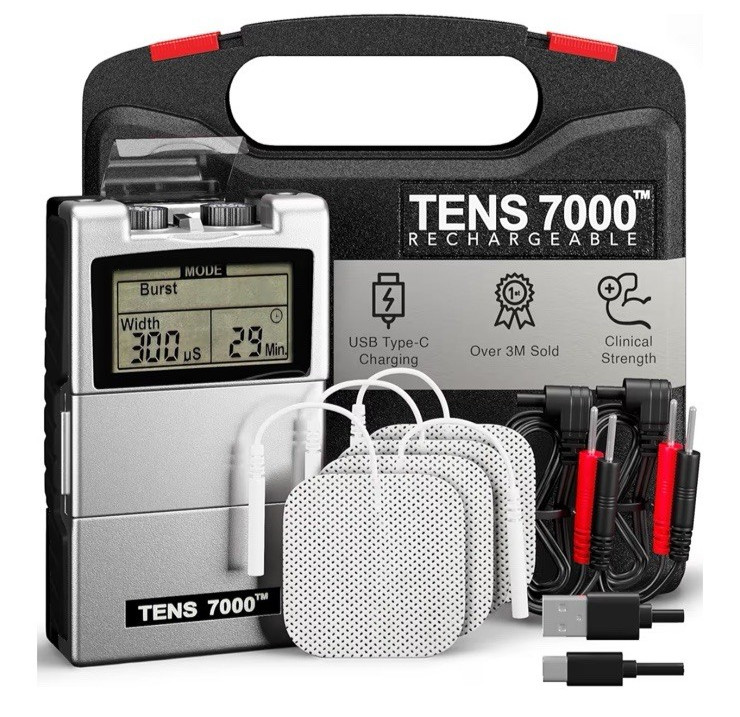 New TENS 7000 9volt Battery Powered Tens Unit Muscle Stimulator Back Pain Relief