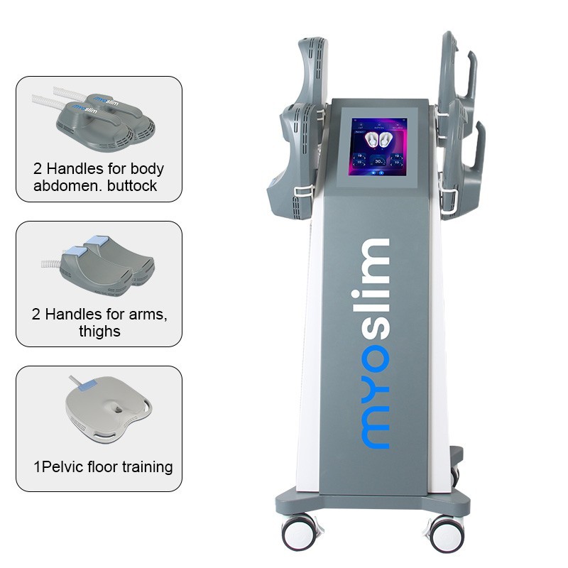 MYOslim Neo 5 Handles HI-EMT Magnetic Muscle Stimulator Body Slimming Machine